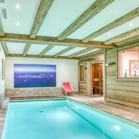 Magnifique Avec Piscine Et Sauna * Megève